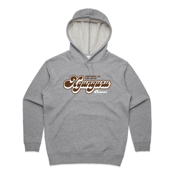 Ngunguru Awesome As - AS Colour Womens Premium Hood Thumbnail