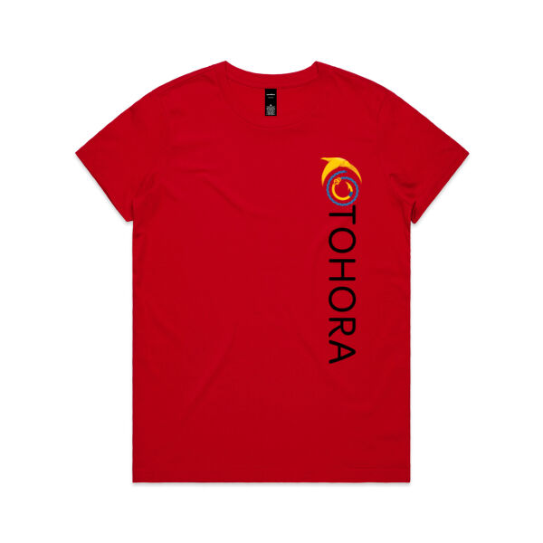 Tohora Logo Tee - Womens Maple Tee Thumbnail