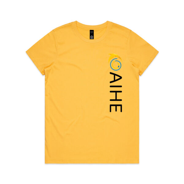 Aihe Logo Tee - Womens Maple Tee Thumbnail