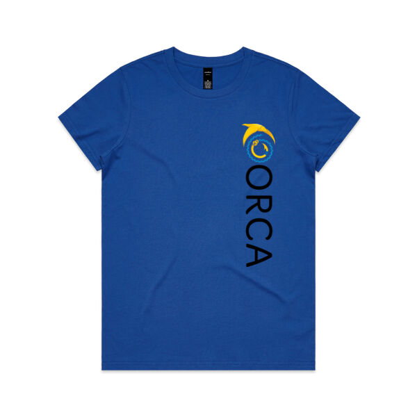 Orca Logo Tee - AS Colour Womens Maple Tee Thumbnail